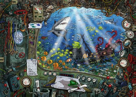De Onderzeeer :: Escape Puzzle Ravensburger