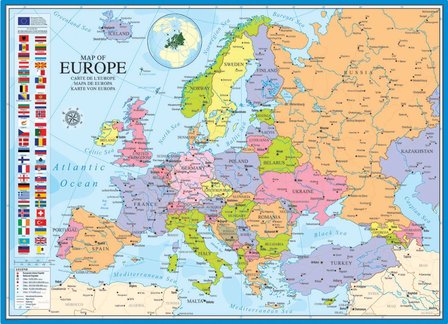 Map of Europe :: Eurographics