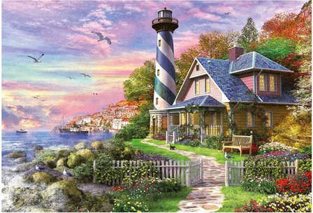 Lighthouse at Rock Bay :: Educa