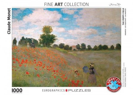 The Poppy Field :: Monet