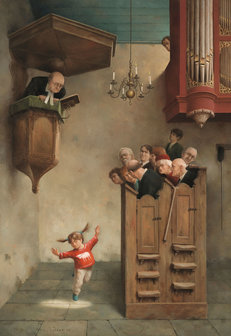 Dansje in de kerk :: Marius van Dokkum