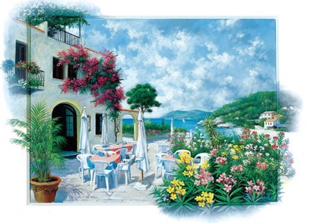 Cafe Coastal :: Art Puzzle