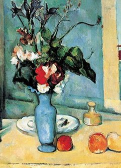 Blue Vase :: Paul C&eacute;zanne