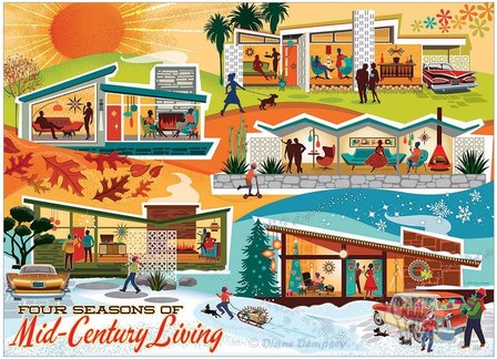 Four Seasons of Mid-Century Living :: Cobble Hill