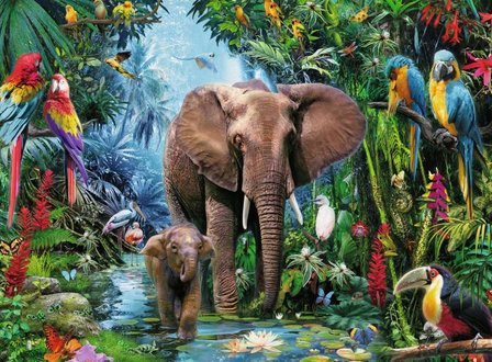 Olifanten in de Jungle :: Ravensburger