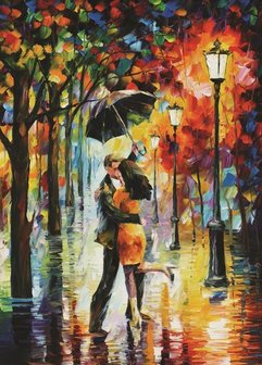 Dansen in de regen :: Puzzelman