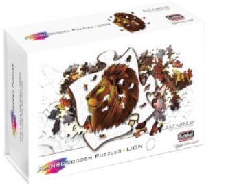 Lion :: Rainbow Wooden Puzzles