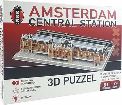 Centraal Station Amsterdam :: 3D Gebouw