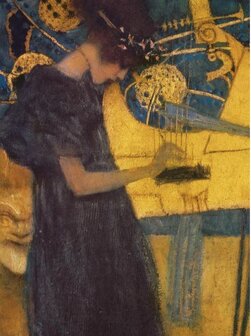The Music :: Gustav Klimt