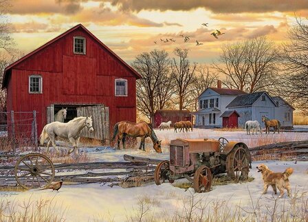 Winter on the Farm :: Cobble Hill