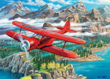 Beechcraft Staggerwing :: Cobble Hill