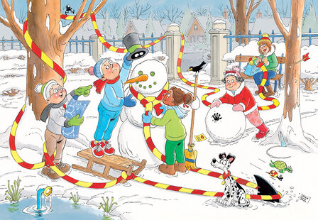De Sneeuwpop :: Jan van Haasteren