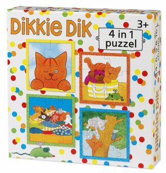 Legpuzzels Dikkie Dik 4 in 1 