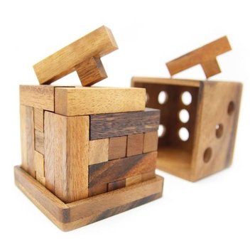Y Cube Packing Puzzle :: Houten Breinbreker