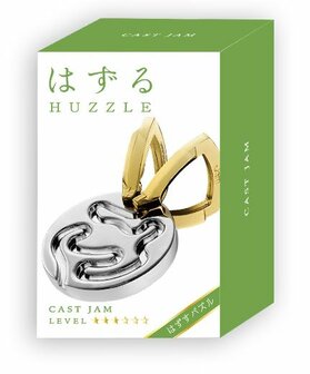 Huzzle Cast Jam metalen puzzel