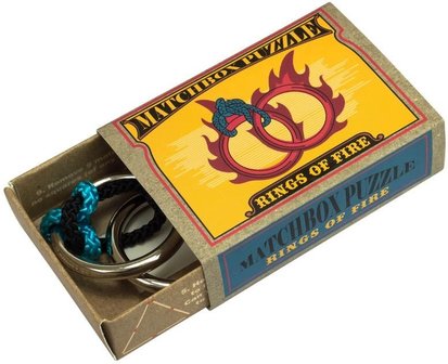 Matchbox puzzle - Rings of Fire