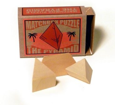 Matchbox puzzle - The Pyramid