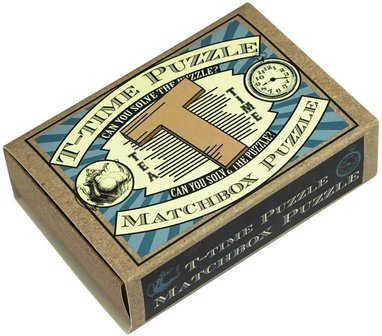 Matchbox puzzle - T-Time Puzzle