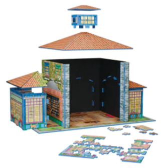 3D book shop legpuzzel voor volwassenen