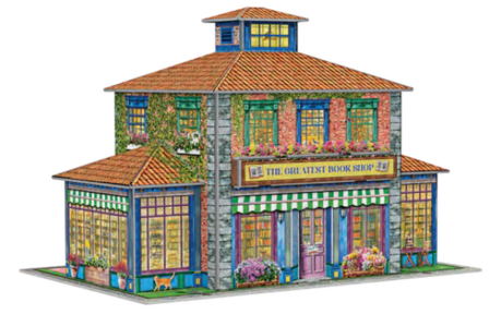 3D book shop legpuzzel voor volwassenen