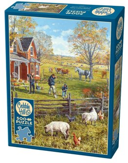 Cobble Hill legpuzzel van 500 grote stukken