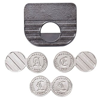 Huzzle Cast Wallet metalen puzzel