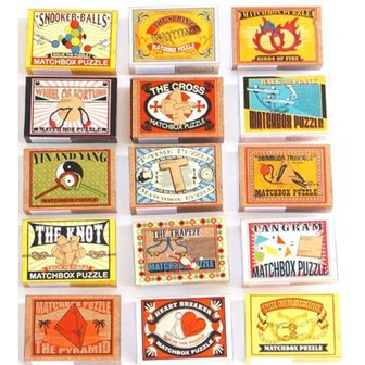 Matchbox Puzzels (doos met 75 stuks)