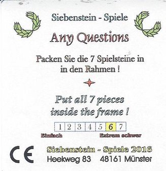 Any Questions :: Siebenstein