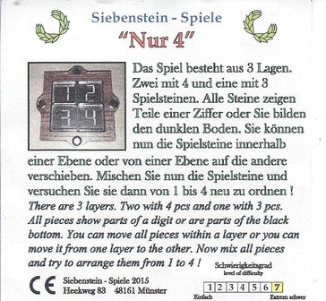 Only 4 :: Siebenstein