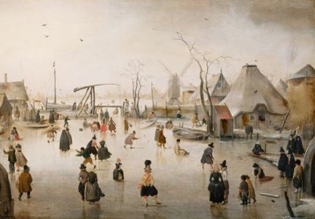 Ijsvermaak :: Hendrick Avercamp