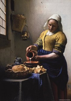 Keukenmeid :: Johannes Vermeer