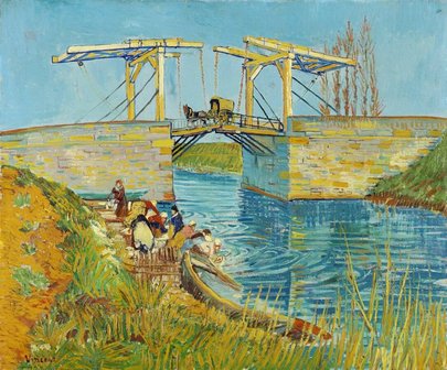 Brug te Arles :: Vincent van Gogh