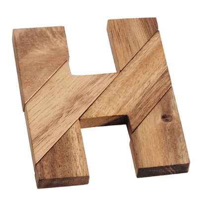 Letter H Puzzle :: Breinbrekers