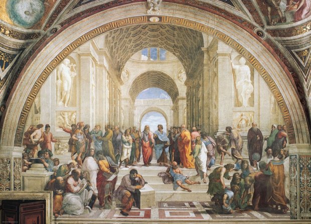 The School of Athens :: Rafaël