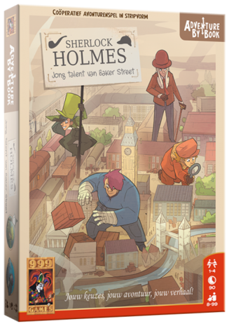 Sherlock Jong Talent van Baker Street :: Adventure by Book