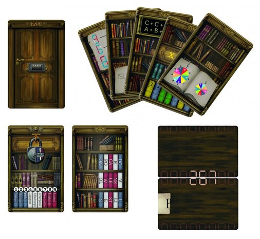 De verlaten bibliotheek :: Escape Room Spel
