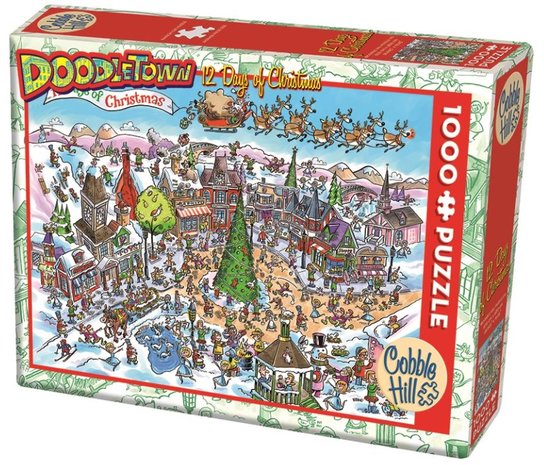 DoodleTown: 12 Days of Christmas :: Cobble Hill