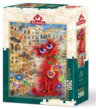 The Red Cat :: Art Puzzle