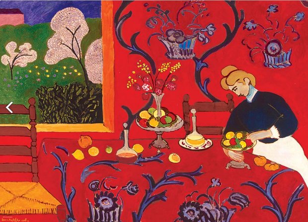 The Dessert Harmony In Red :: Henri Matisse
