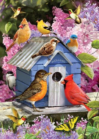 Spring Birdhouse :: Cobble Hill