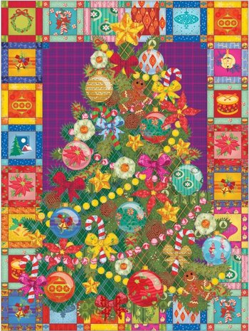 Christmas Tree Quilt :: Cobble Hill