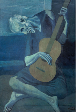 Pablo Picasso: The Old Guitarist