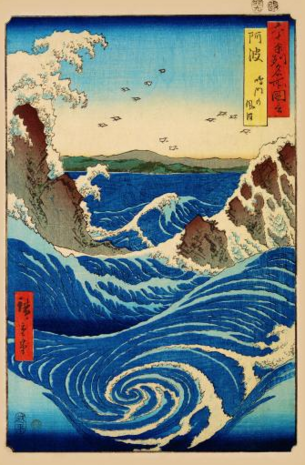 Utagawa Hiroshige: Nurato Whirlpool