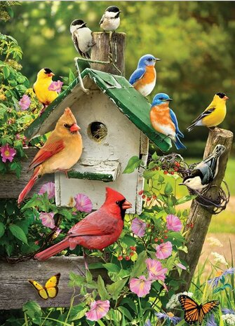 Summer Birdhouse :: Cobble Hill