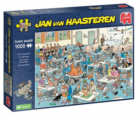 De Kattenshow :: Jan van Haasteren