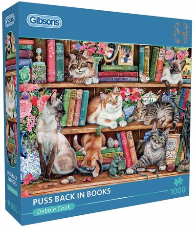 Puss Back in Books :: Gibsons