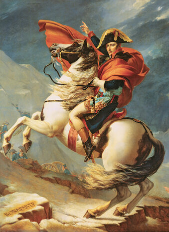 Napoleon Crossing the Alps :: Eurographics