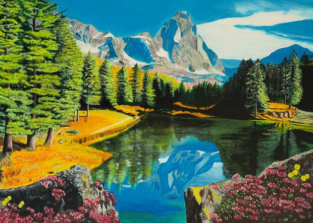 Rocky Mountain Reflections :: Ravensburger