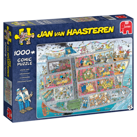 Cruiseschip :: Jan van Haasteren