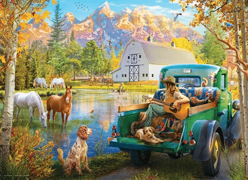 Smart Cut legpuzzel Singing Lake